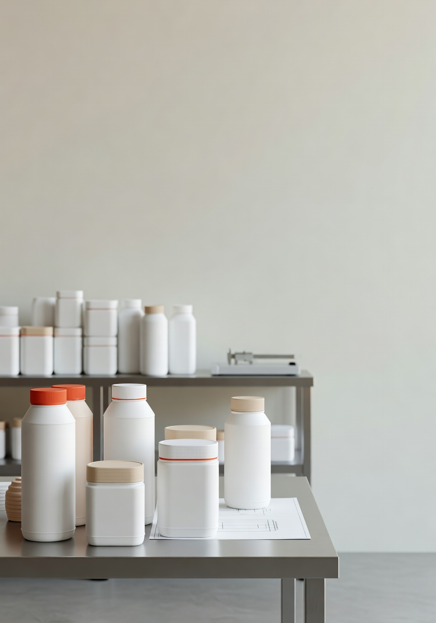 אב טיפוס של אריזות פלסטיק בתהליך פיתוח ובקרה